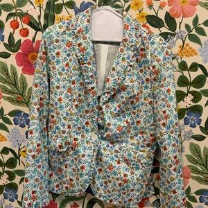 J.Crew by liberty fabric floral top